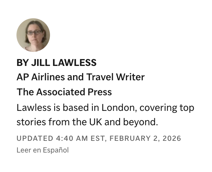 Byline, Stack, one author